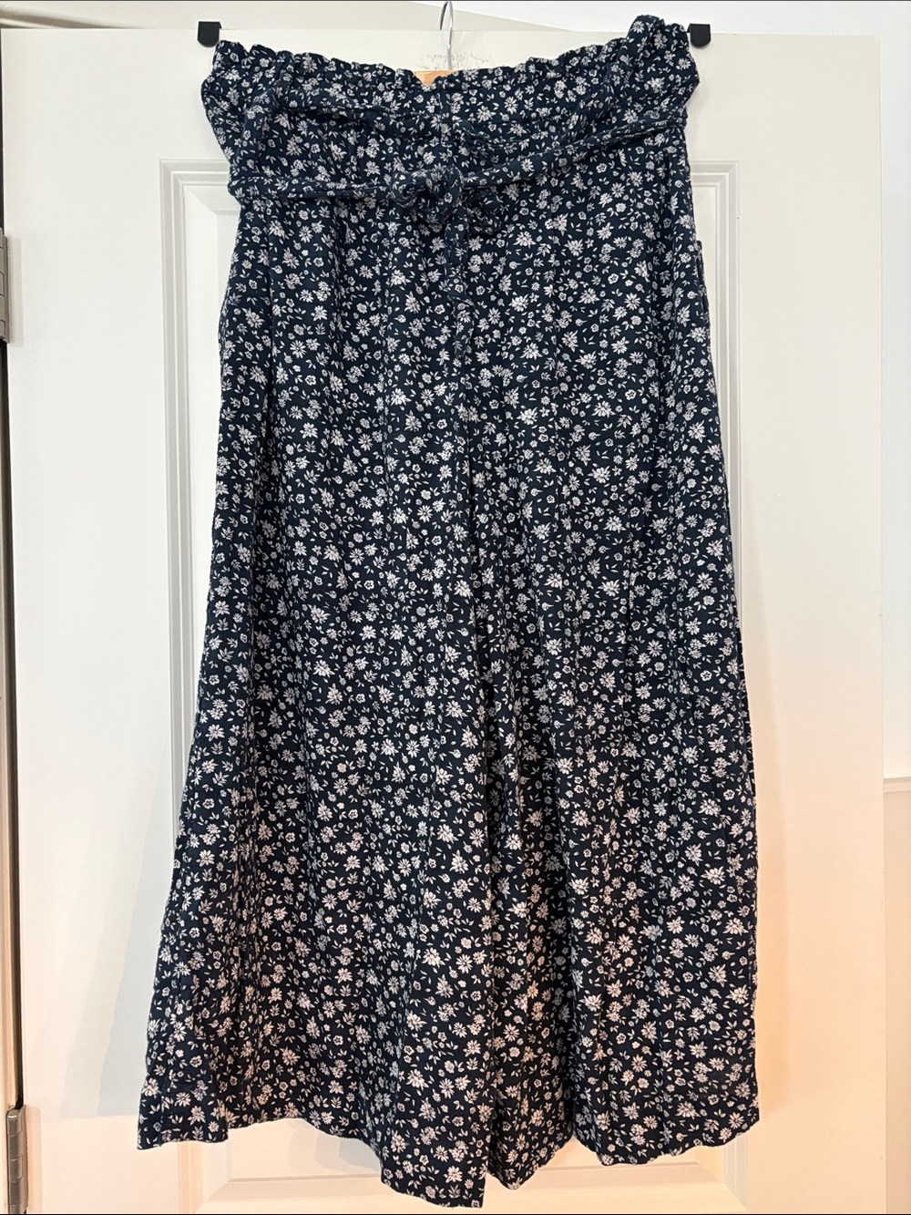 American Eagle Outfitters Navy Floral Maxi Skirt